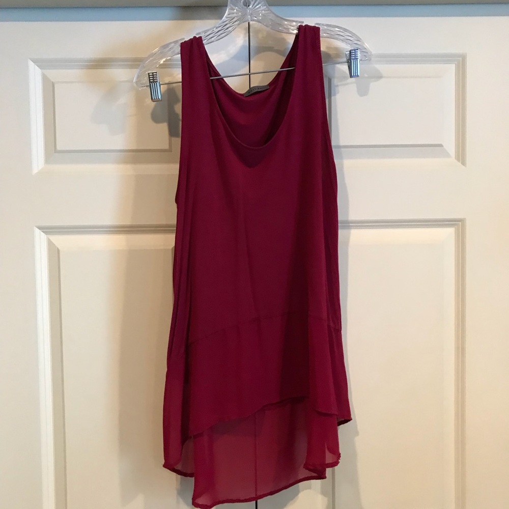 Magenta tank top